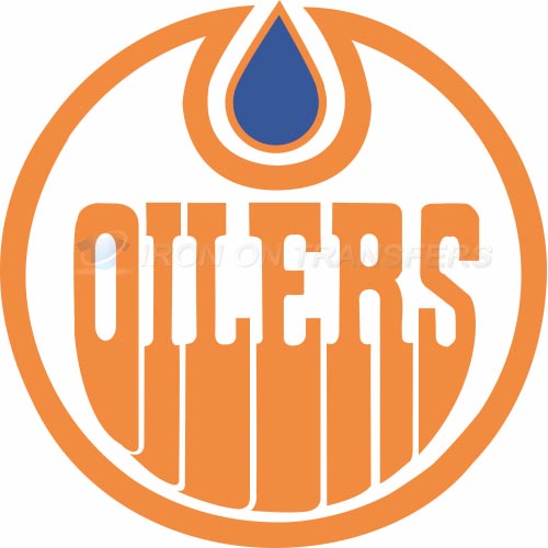 Edmonton Oilers Iron-on Stickers (Heat Transfers)NO.152